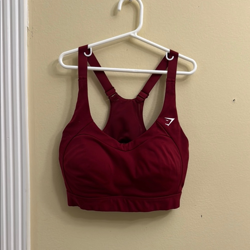 Gymshark Deep Red Sports Bra